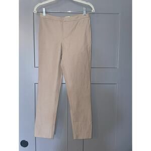NWOT The Reset R Label Khaki Pant Dress Skinny Cropped Tan Ankle XS